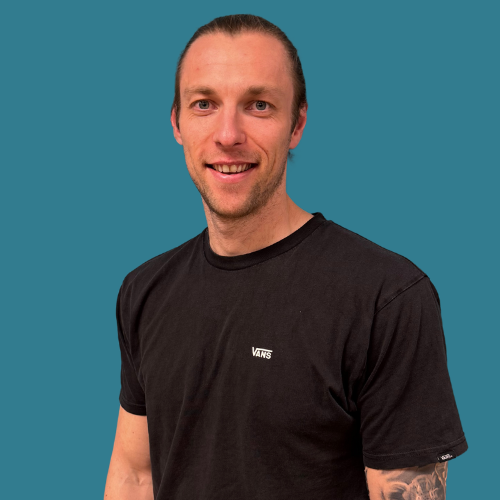 A photograph of Adam Wagg